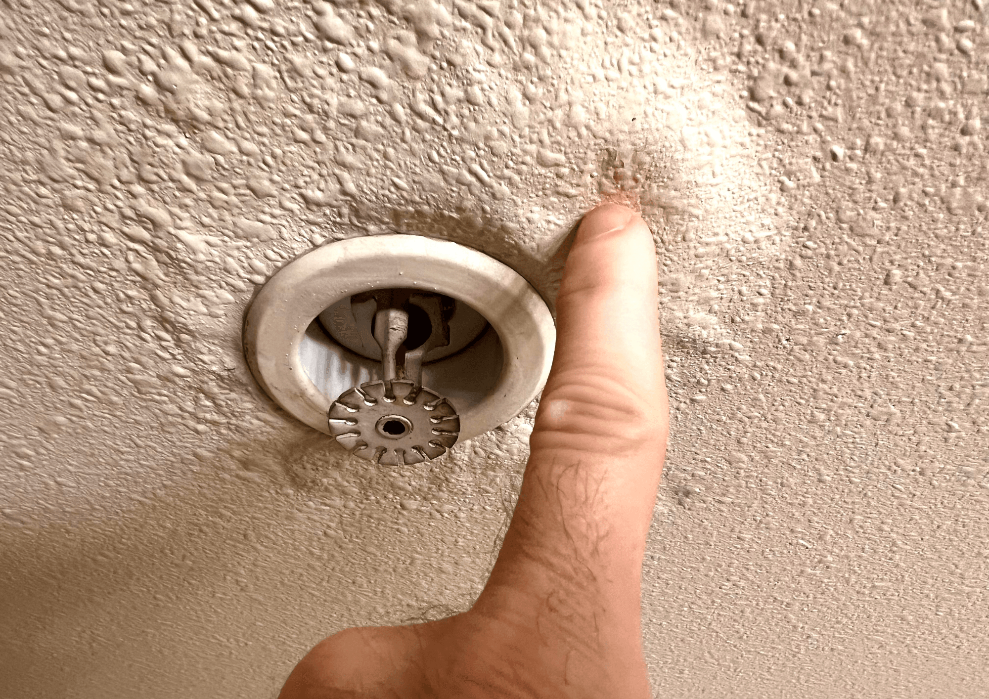 Professional plumber performing hidden leak detection with specialized tools